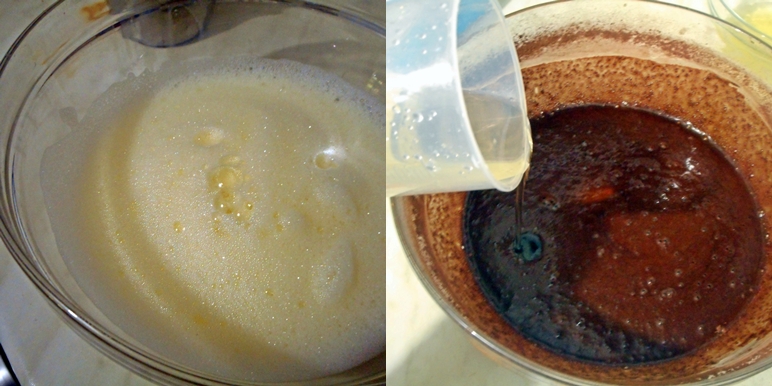 Plumcake all'acqua con cioccolato e fondi di caffè