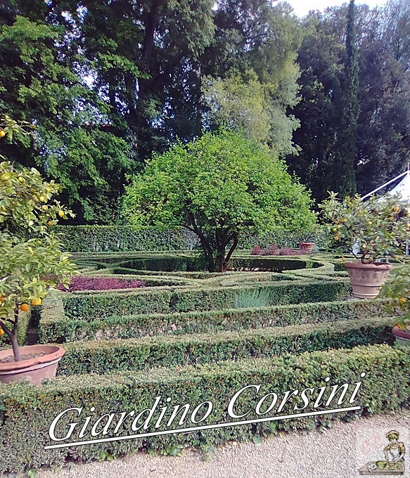 Il Palazzo ed il Giardino Corsini sul Prato in Toscana