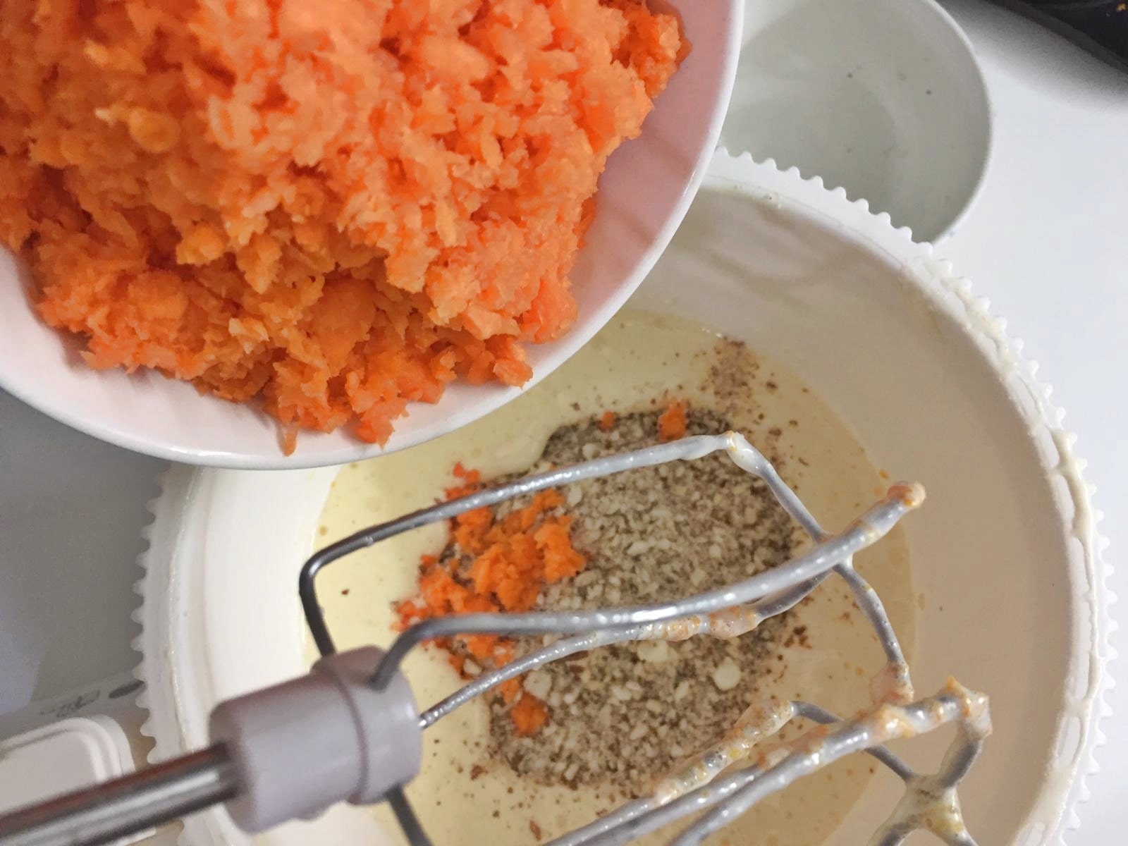 Torta di carote e mandorle