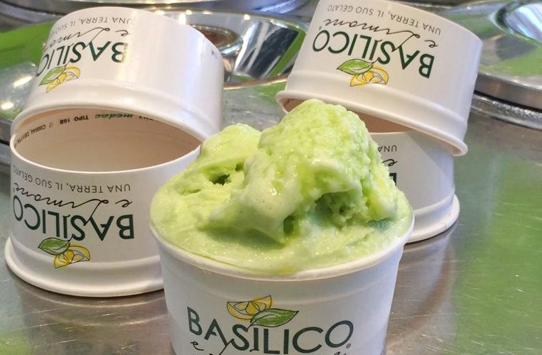 Miglior gelato artigianale a Levanto da Basilico e limone