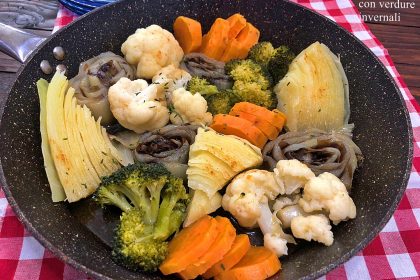 Ratatouille ricetta con verdure invernali